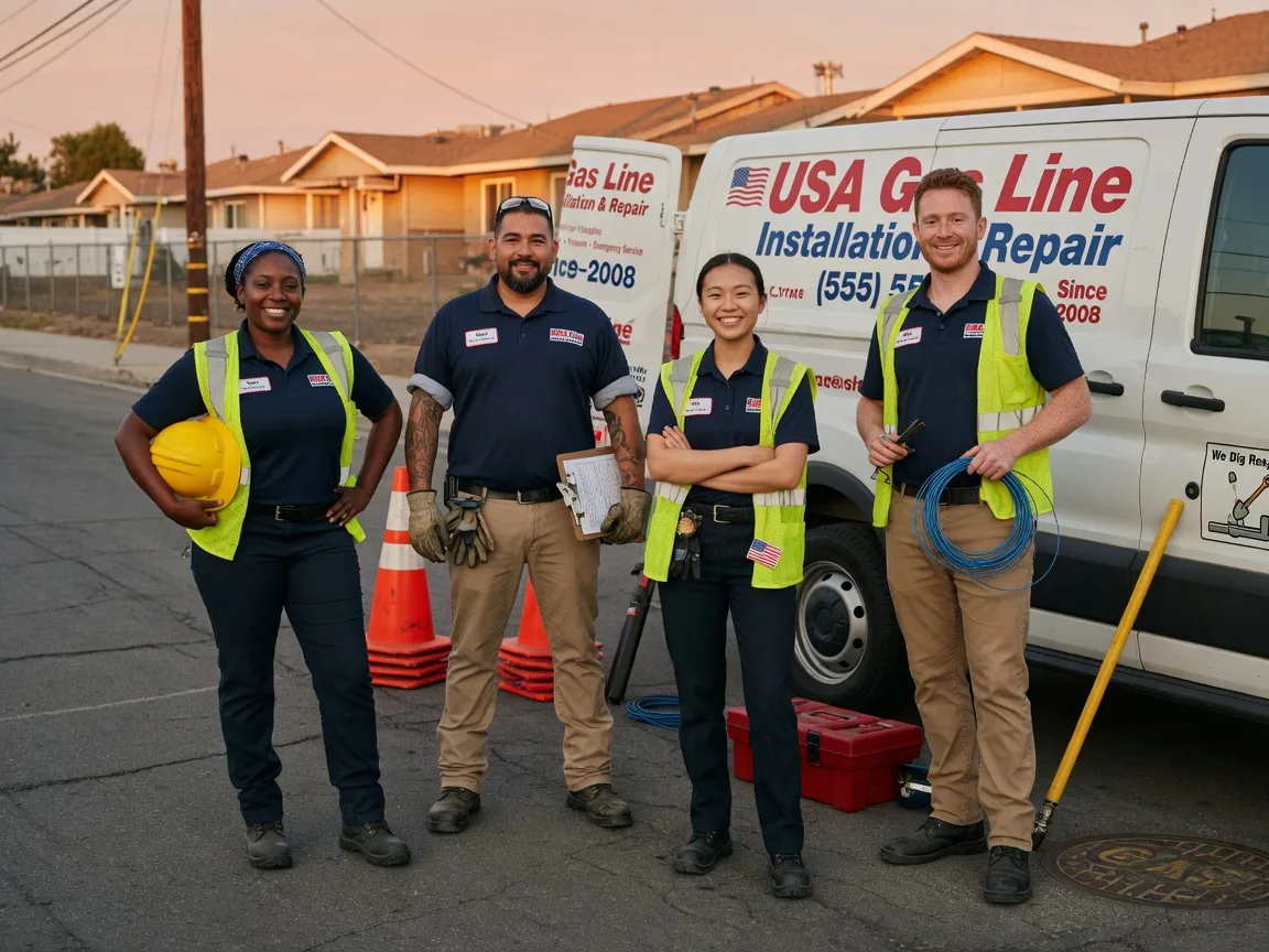 Gas Line Installation company in Corsicana, TX